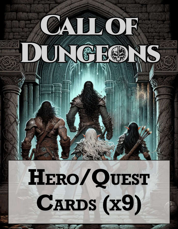 Call of Dungeons: Hero &amp; Quest decks (English) - Epic Mecanix ...