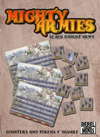 Mighty Armies Black Knight Army (Counters & Cards)