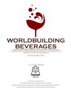 Worldbuilding Beverages