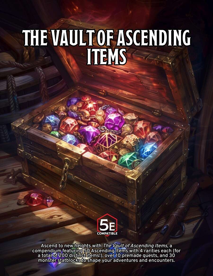 The Vault of Ascending Items: A Compendium for 5E - Mythos 