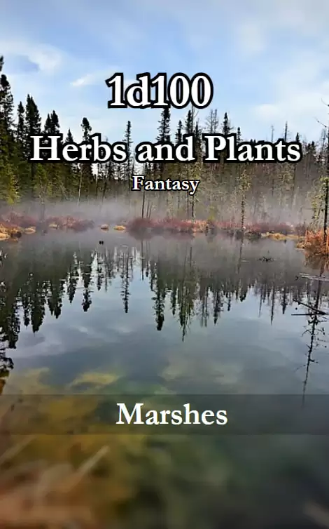 1d100 Herbs and Plants - Marshes