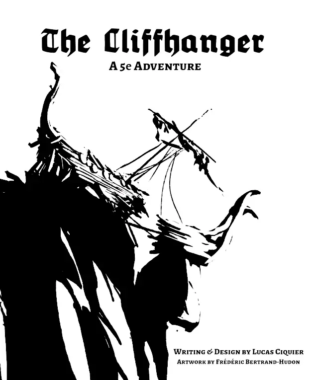 Cover of The Cliffhanger