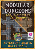 Modular dungeons - Basic tiles, walls and floors | VTT