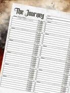 Astro Inferno - Journey Sheet