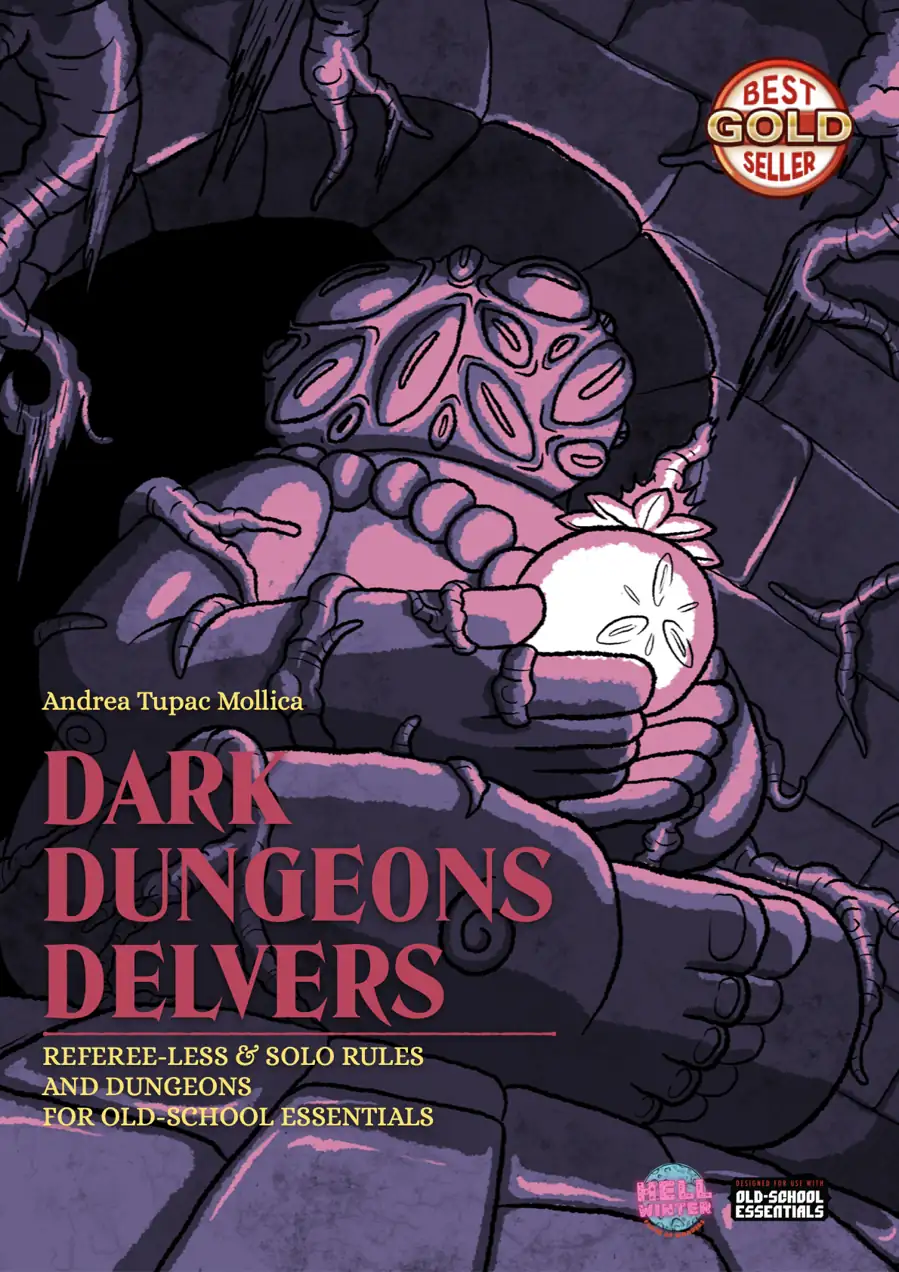 Cover of Dark Dungeons Delvers