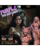 Purple the Succubus - Fantasy Collectors Miniature and Bust