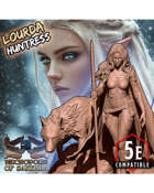 Lourda the Huntress - Fantasy Collectors Miniature SFW & NSFW