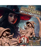 Lady van Donnerberg the Witch Huntress - Fantasy Collectors Miniature SFW & NSFW