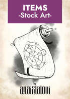 Spell scroll stock art