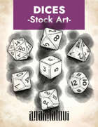 Dices stock art [BUNDLE]