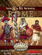 Weird Wars Rome: Heroes of Rome Figure Flats