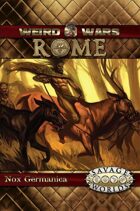 Weird Wars Rome: Nox Germanica