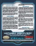 The Last Parsec: Untimely Discovery