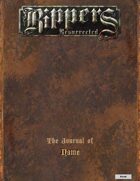 Rippers Resurrected: Deluxe Character and Campaign Journal