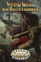 Weird War I: War Master's Handbook