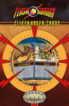 The Savage World of Flash Gordon: Cliffhanger Cards