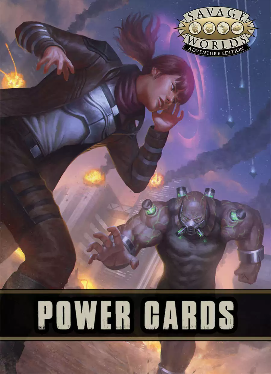 Savage Worlds Adventure Edition: Power Cards - Pinnacle