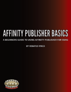 Affinity Publisher Basics - User Guide & Template