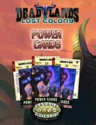 Deadlands: Lost Colony: Power Cards