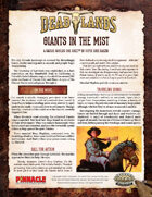 Deadlands: the Weird West: Giants in the Mist