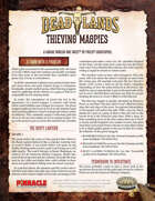 Deadlands: the Weird West: Thieving Magpies