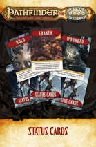 Pathfinder® for Savage Worlds Status Cards
