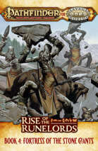 Pathfinder® for Savage Worlds: Rise of the Runelords! Book 4 - Fortress of the Stone Giants
