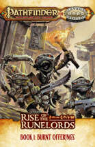 Pathfinder® for Savage Worlds: Rise of the Runelords! Book 1 - Burnt Offerings