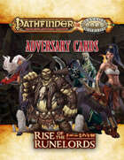 Pathfinder® for Savage Worlds: Rise of the Runelords! Adversary Cards (Set of 24)
