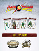 The Savage World of Flash Gordon™: Archetype Cards – DIY VTT