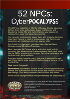 52 NPCs - Cyberpocalypse