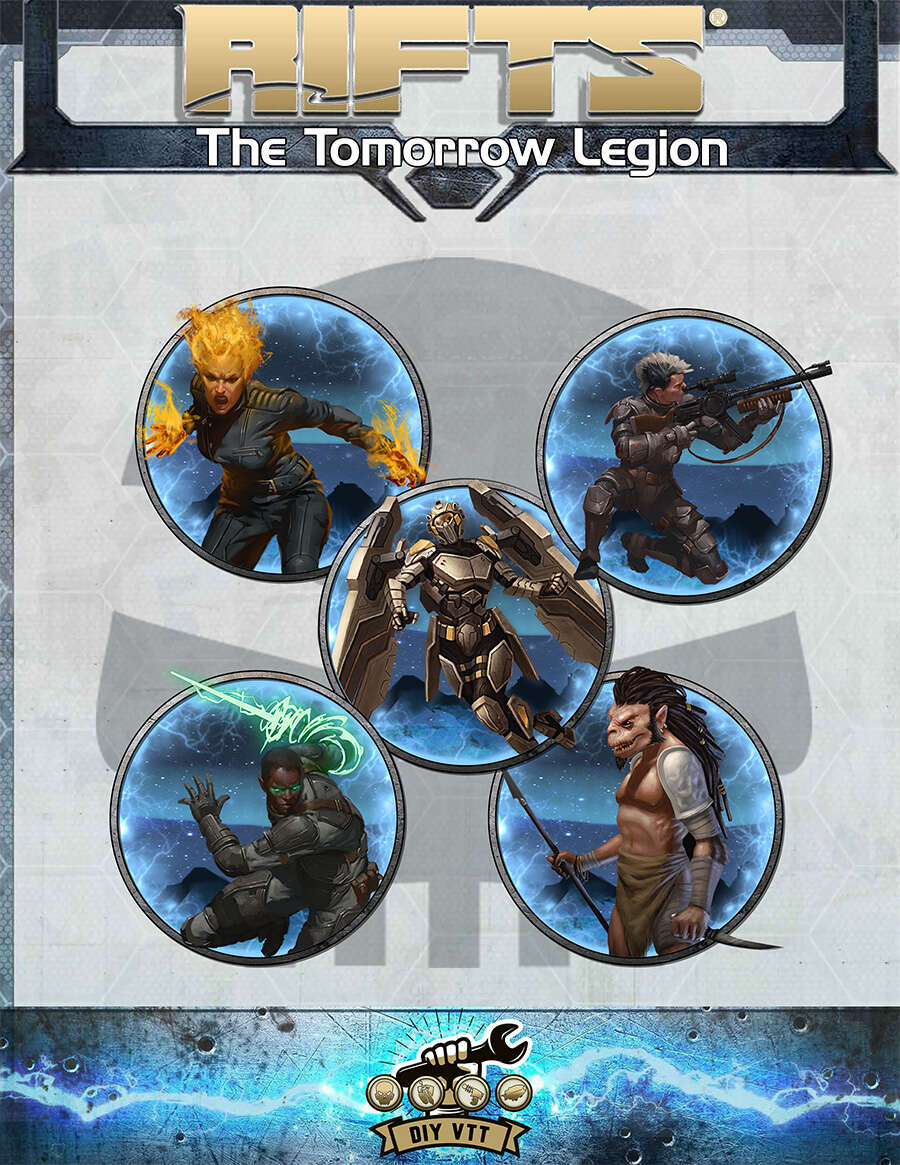 Rifts® for Savage Worlds - DIY VTT Tomorrow Legion Field Manual Tokens ...