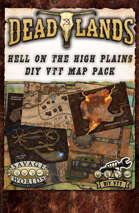 Deadlands: the Weird West - DIY VTT Hell on the High Plains Map Pack