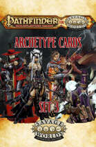 Pathfinder® for Savage Worlds Archetype Cards Set 3