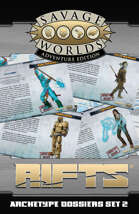 Rifts® for Savage Worlds Archetype Dossiers Set 2