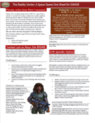 The Reality Vortex: A Space Opera Sci-Fi One Sheet for SWADE