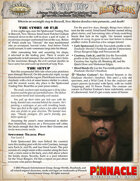 Deadlands Reloaded: One Sheet - ...Is That You?