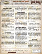 Deadlands Reloaded: One Sheet - Feast of Famine