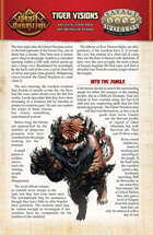 Legend of Ghost Mountain One Sheet: Tiger Visions