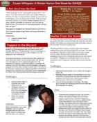 Frozen Whispers: A Winter Horror One Sheet For SWADE