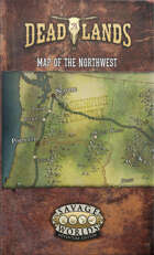 Deadlands: the Weird West - Northwest Poster Map