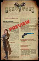 Deadlands Dark Ages - Hexslinger Preview