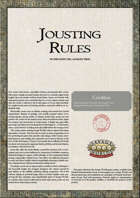 Jousting Rules