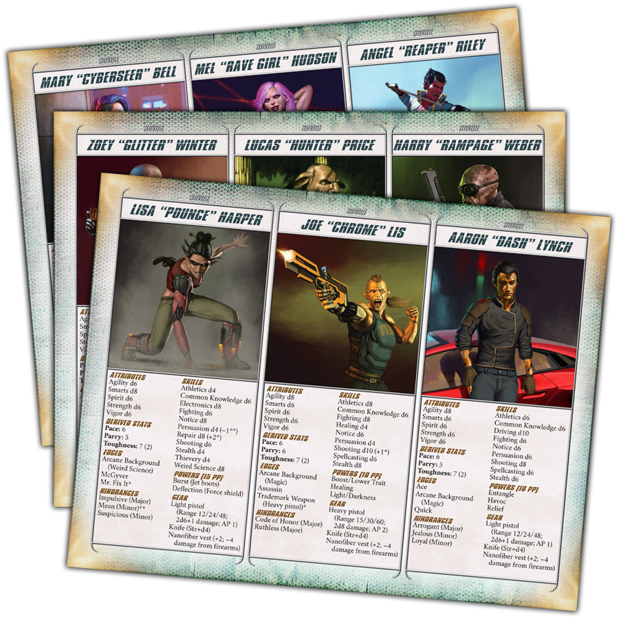 Novice Characters