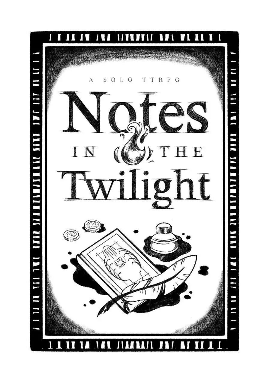 Notes In The Twilight - A Solo TTRPG