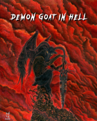 Demon goat in hell