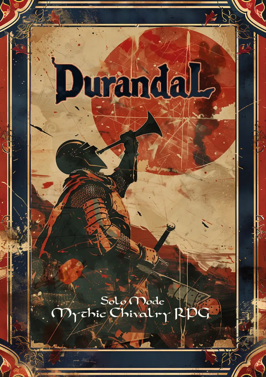 Durandal: Mythic Chyvalry rpg - solo mode