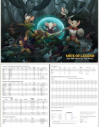 Mice of Legend DM Screen