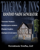 Tavern Name Generator