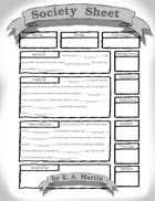 Society Sheet